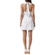 thumbnail image 3 of INSPIRE CHIC Vestidos de Lunares para Mujeres con Cuello Halter Sexy y Sin Mangas Mini Vestido S Blanco, 3 of 6