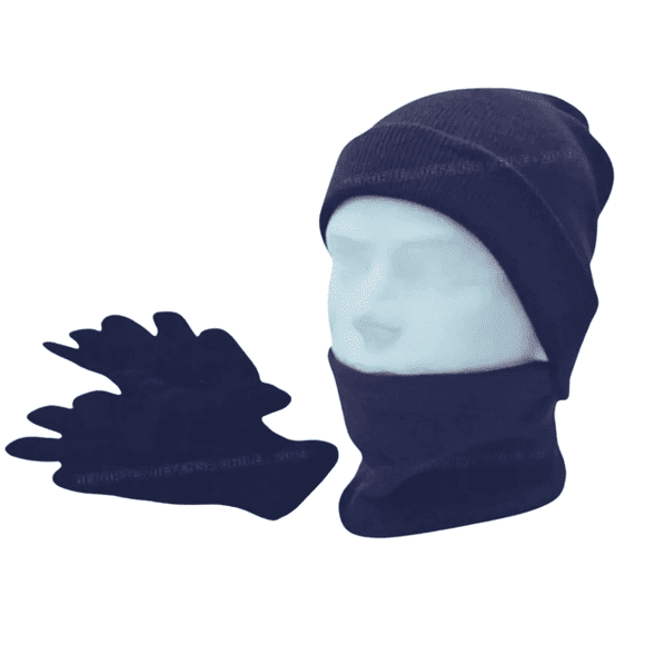 set invierno colegios niños