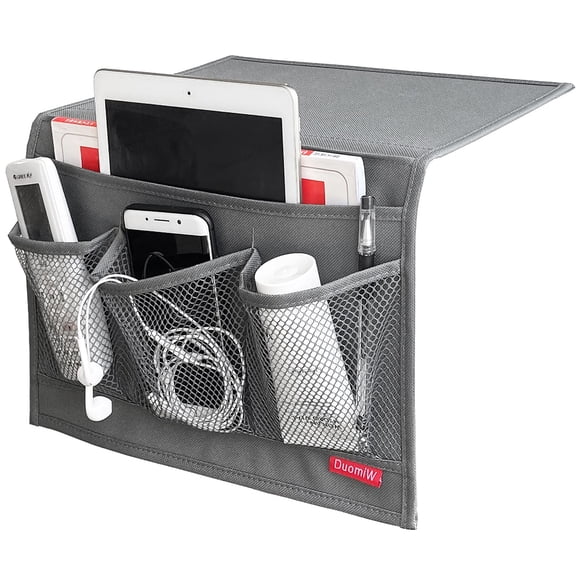 Organizador de Cabecera DuomiW 33x44 cm Gris 4 Bolsillos