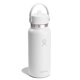 thumbnail image 2 of Botella de agua Hydro Flask 946 ml aislada y a prueba de fugas blanca, 2 of 8
