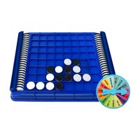 Magideal - Juego De Mesa De Estrategia Reversi, Juego De Interacción De Desafío, Juego Familiar De Fiesta Portátil Para Viajes A Casa Para Adolescentes, Adultos, Con Disco De Penalización