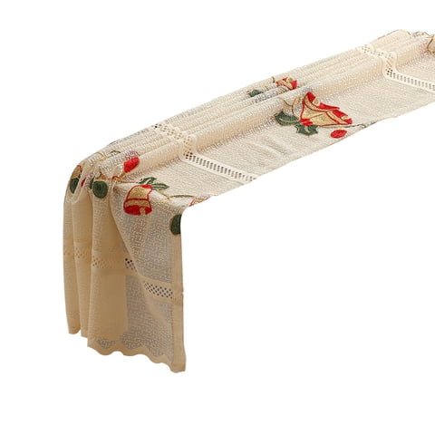 Magideal - Mantel Navideño Para Mesas Rectangulares, Decoración Navideña De 55 ""X 94"", Decoración Navideña Para Fiestas, Sala De Estar, Hogar, Banquete, Picnic