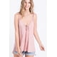 thumbnail image 1 of Camiseta Sin Mangas Thin Blue Line Lightweight Flowy Tank S Blush, 1 of 7