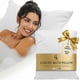 thumbnail image 1 of Almohada de baño Claessonliving, lujosa, gruesa y cómoda, blanca, 1 of 9