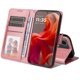 thumbnail image 2 of Funda Billetera para Motorola Moto G55 5G con Porta Tarjetas y Soporte Ajustable Rosa, 2 of 4