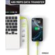 thumbnail image 5 of Cable USB‑C Omnibar Pack de 2 cables 1,8 m 240 W Verde, 5 of 9