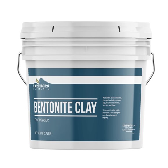 Polvo de Bentonita Earthborn Elements 2,7 kg 325 malla