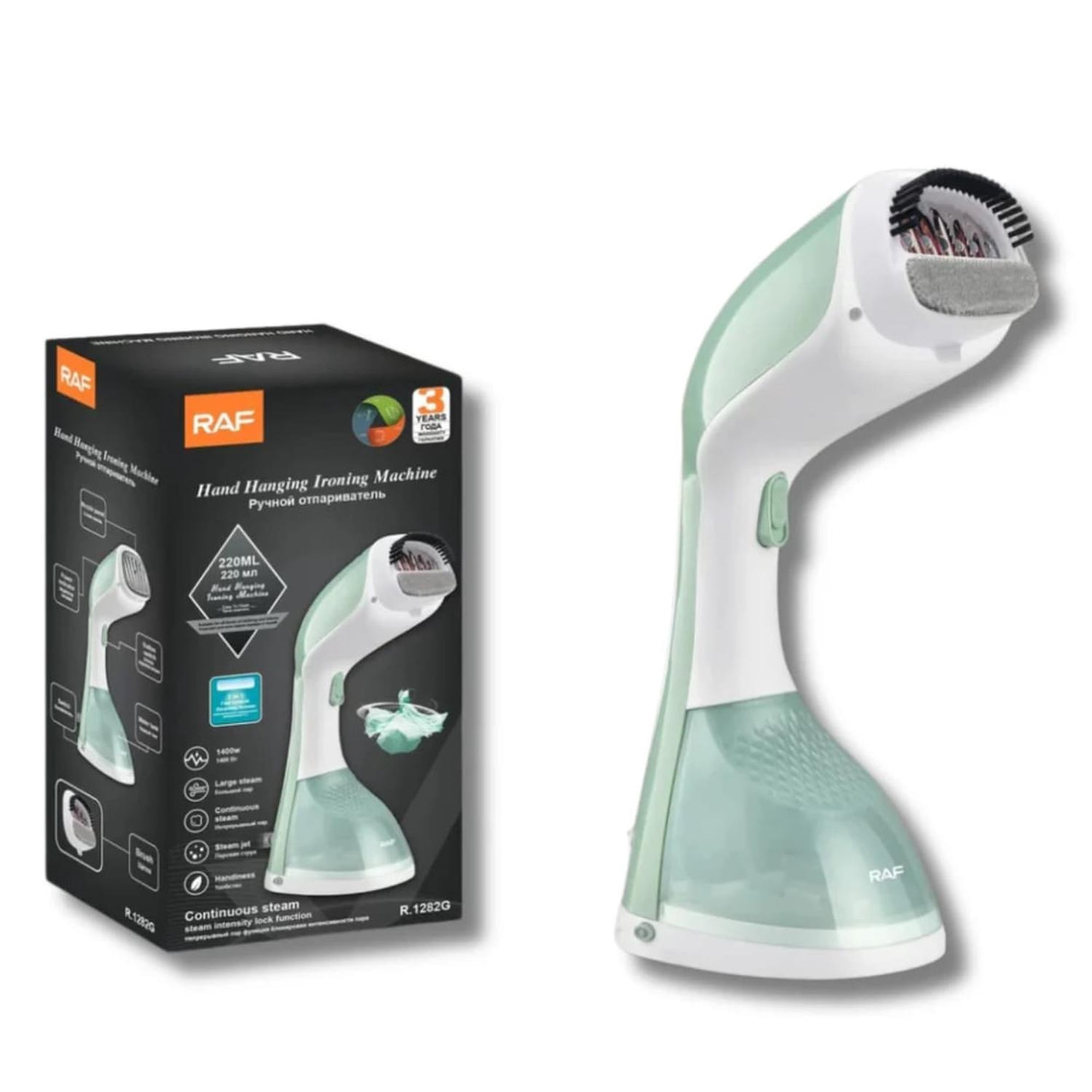 Genérico - Plancha Vapor Vertical De Mano Raf R1282g Celeste