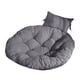 thumbnail image 5 of Cojín Colgante Para Mecedora Con Almohada, Alfombrilla Para Silla De Jardín, Para Hamaca, Color Gris Claro, 5 of 5