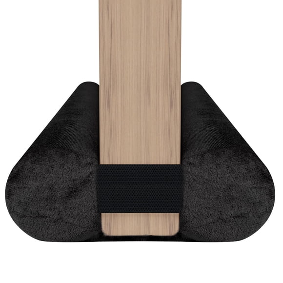 Tapón de puerta BKSAI mejorado para huecos de 71 a 81 cm, negro