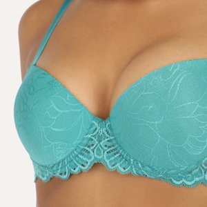 Sosten Doble Push Up Flores Mujer 13114-143