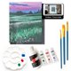 thumbnail image 2 of Kit de Arte Painting4Real DIY "Wildflower Twilight" 9 piezas, 2 of 9