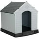 thumbnail image 1 of Casa Para Mascotas Perros Pequeña PVC 72x14x67Cm Gris, 1 of 4