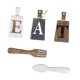 thumbnail image 4 of 5 Letras De Madera Decorativas Colgantes Para Habitación, Decoración Rústica De Madera De Granja E, 4 of 5