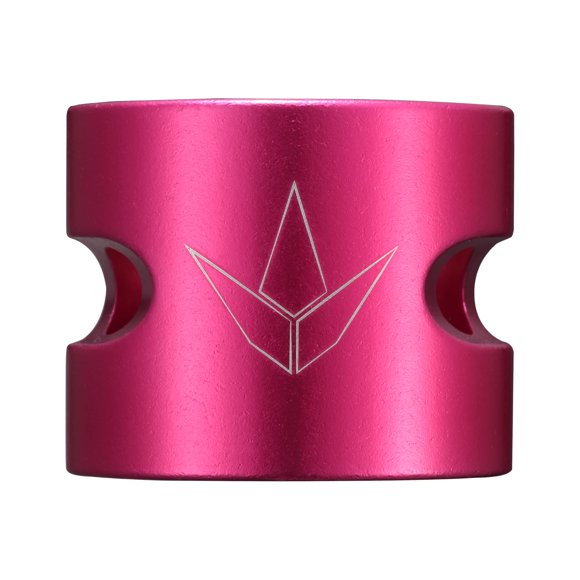 Abrazadera sobredimensionada de 2 pernos Envyscooters color rosa intenso