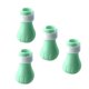 thumbnail image 4 of 4 Piezas Fundas De Uñas De Gato Botas De Gato Ajustables De Silicona Para Aseo De Baño Verde, 4 of 5