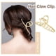 thumbnail image 2 of Clips de pelo de metal, horquillas, pinzas de mandíbula con fuerte sujeción para la moda y belleza de las mujeres de 4.5 pulgadas, 2 of 7