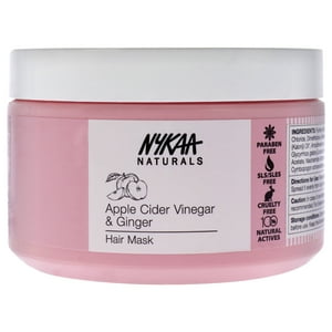 Nykaa Naturals - Mascarilla Para El Cabello - Vinagre De Sidra De Manzana Y Jengibre De Para Mujeres - Mascarilla De 6,76 Oz