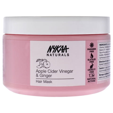 Mascarilla Nykaa Naturals Vinagre De Sidra De Manzana Y Jengibre 200Ml Mujer