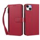 thumbnail image 3 of Funda con Billetera para [iPhone 15 Plus] con Bolsillo Zipper y Tarjetero Rojo, 3 of 6