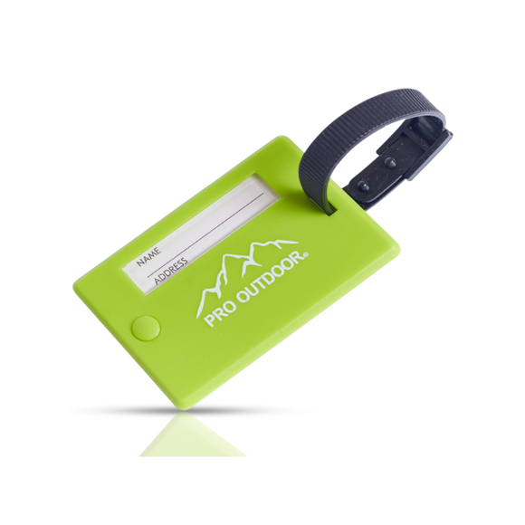 Identificador para maleta pro outdoor verde claro S