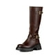 thumbnail image 3 of Botas Largas Mujer De Moda Tacon Grueso Vintage Weide CZY613, 3 of 8