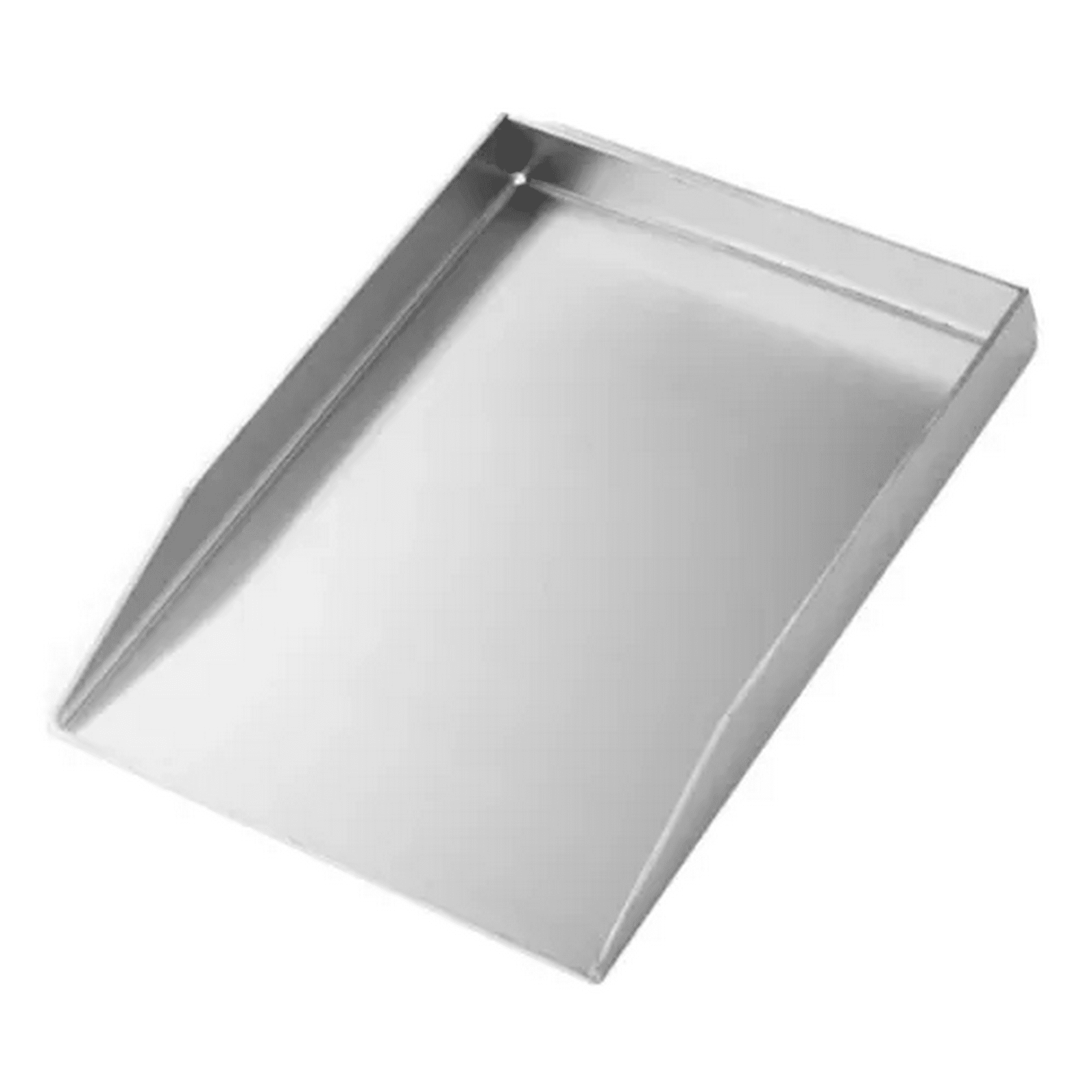 Genérico - Plancha Churrasquera Acero Inox 28x42 Color Plata