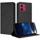 thumbnail image 1 of Funda Cartera Magnética para Motorola MOTO G84 5G Protección Antichoque con Ranuras Negro, 1 of 6