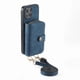 thumbnail image 3 of Funda Tipo Cartera con Correa Cruzada para iPhone 15 Plus Protección Contra Golpes Azul, 3 of 6