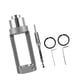 thumbnail image 4 of Adaptador de taladro para orificios cuadrados, longitud de broca de 15 Cm, ​​herramienta para hacer muebles, accesorio de embutir para taladro eléctri Broca de 10 mm, 4 of 5