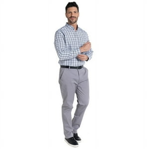 Kotting - Pantalón Frente Plano Spandex Regular Fit