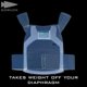 thumbnail image 3 of Placa de peso GORUCK, placa curva para chaleco de ciclismo, 4,2 kg, 3 of 7