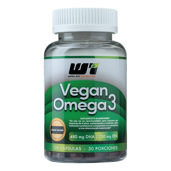 Omega 3 Vegano 120 Cápsulas Blandas