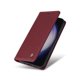 thumbnail image 5 of Funda Billetera de Cuero para Samsung Galaxy S24 Plus con Tarjetero y Soporte - Tapa Magnética Rojo, 5 of 6