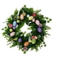 thumbnail image 4 of Corona De Huevos De Pascua, Coronas Artificiales De Pascua Para Puerta Delantera, Patio, Porche, Decoración, Estilo A, 4 of 5