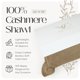 thumbnail image 4 of Chal Velanio Cashmere 213 cm color camel 100 % cachemir, 4 of 6
