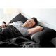 thumbnail image 4 of PiccoCasa 1Pc Funda de Almohada Cremallera Algodón de Fibra Larga, Queen Negro, 4 of 7