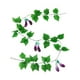 thumbnail image 3 of Planta Colgante De Ratán Verde De Flores Artificiales, Ratán Falso Para El Hogar, Boda, Berenjena, 3 of 3