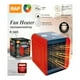 thumbnail image 2 of Calefactor Electrico Poratil Compacto 1500W Negro Rojo R1405, 2 of 3