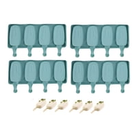 Genérico - Pack X4 Moldes De Helado Molde Para Helado Molde Helados