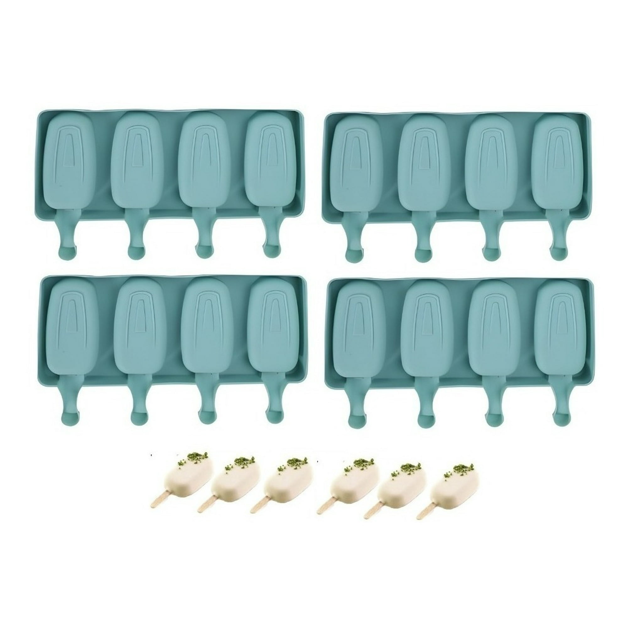 Genérico - Pack X4 Moldes De Helado Molde Para Helado Molde Helados