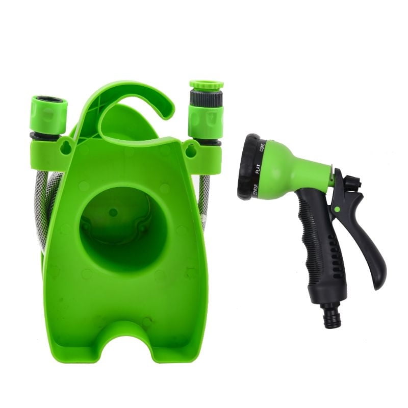 Set Manguera 10 Mts Con Porta Manguera 1 Un Haus