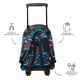 thumbnail image 4 of Mochila Con Ruedas Niña Bomper Renglon Negro Lety Black, 4 of 6