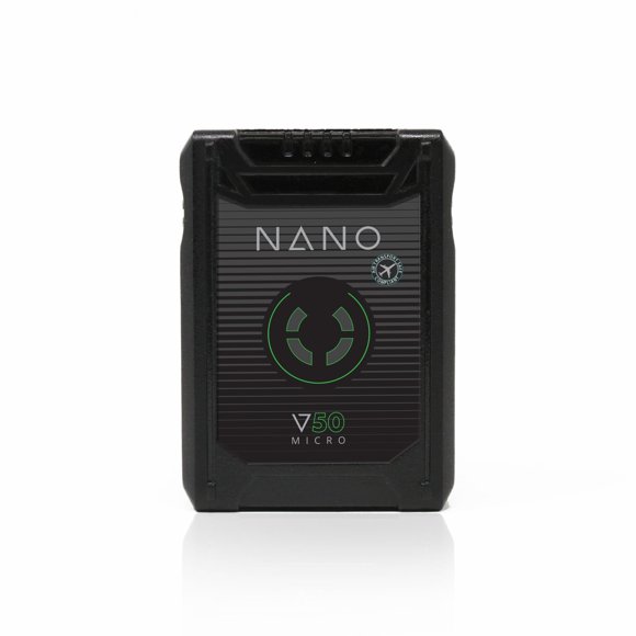 Batería Mini V-Mount Core NANOV50, 3300 mAh, 47 Wh, 14,8 V