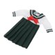 thumbnail image 2 of Lovely Doll Mini School Uniform Dress Clothes Para 1/6 Girl Dolls Blackish Green, 2 of 5