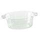 thumbnail image 4 of Lavabo Transparente Accs Con Agujeros Lavabo Para Almacenamiento Mezcla Limpieza Pequeño Verde, 4 of 5