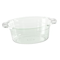 Magideal - Fregadero, Lavavajillas, Fregadero De Cocina, Cestas Para Lavar Platos Transparentes De Alta Capacidad, Cuenco, Cesta De Lavandería Para Almacenamient Medio