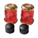 thumbnail image 1 of 4x PU Kit De Bujes De Camión De Patineta Superior Inferior Cilindro Arandela Rojo Dorado, 1 of 3
