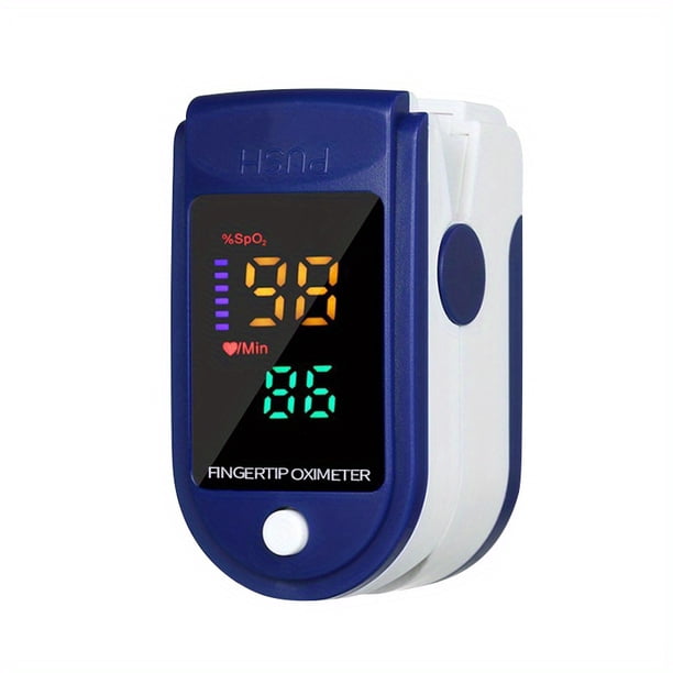 1pc Oximeter Refers To Clip-on Pulse Oximetry, Monitoring Heart Rate And Oxygen