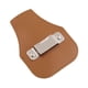 thumbnail image 5 of Soporte para cinta métrica, funda para cinta métrica, PU, ​​para cinturón, bolso, clip para cinturón de herramientas hecho a mano, bolsa de herramient Marrón claro, 5 of 5